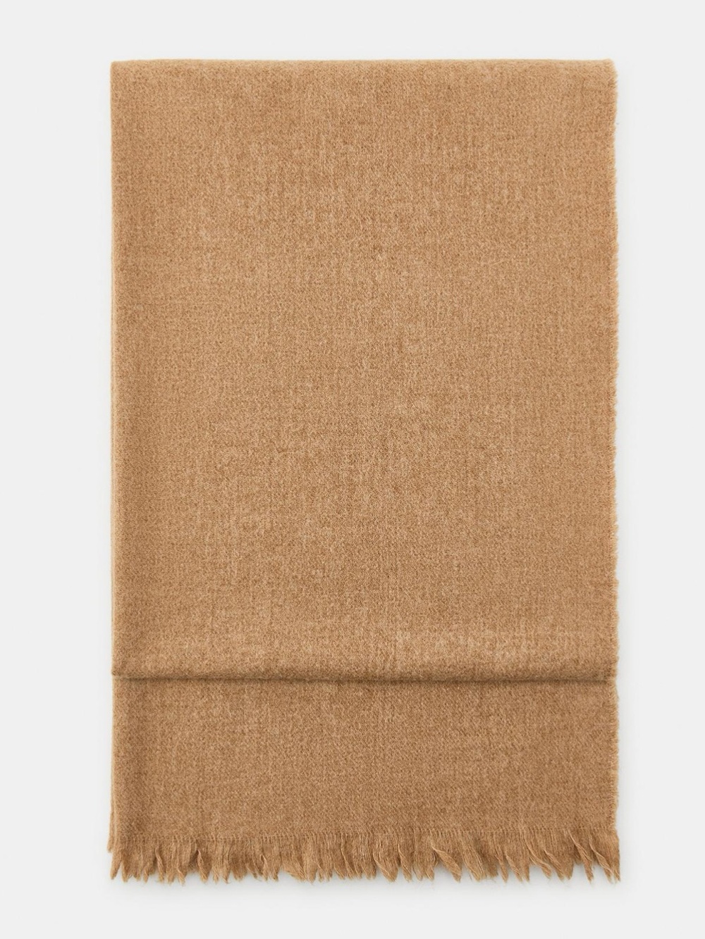 Zara Taupe Plain Wool Scarf. Brand new!